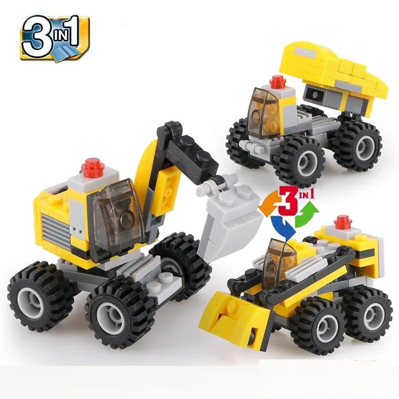 City Patrol Police Motorcycle Car Pursuit Prisoners Model Building Blocks Enlighten Action Figure Toys For Children