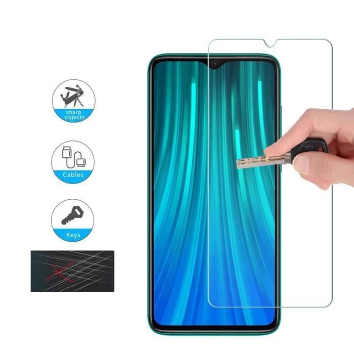 [5pack] Verre trempé pour Xiaomi Redmi note 8 pro Film de protection 2.5D avec Stylet Toproduits®