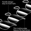Xiaomi 600pcs Ultra Short Square Soft Gel Toe Nails Clear Full Cover Pre Shaped Fake Foot Nail Tips DIY Extension Press On Toes