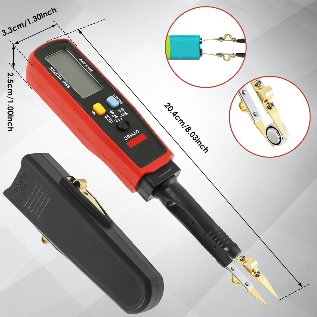 Testeur de fusible à dessin Moniteur de fusible multifonctionnel Testeur de circuit alimenté par batterie Outil de test de circuit d'alimentation automobile réutilisable