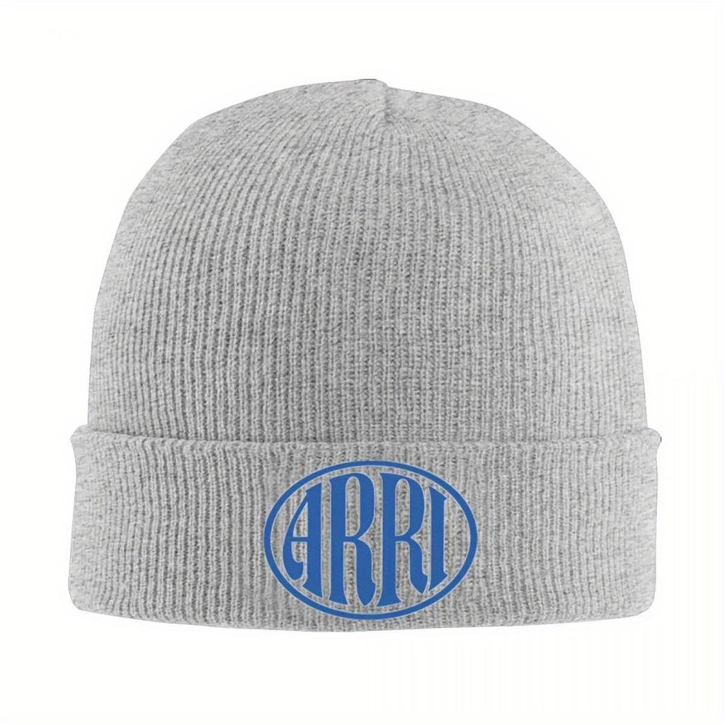 A-ARRI Bonnet Hats Logo Knitted Hat Men Women Unisex Street Warm Beanie Hats Winter Gym Custom Cap