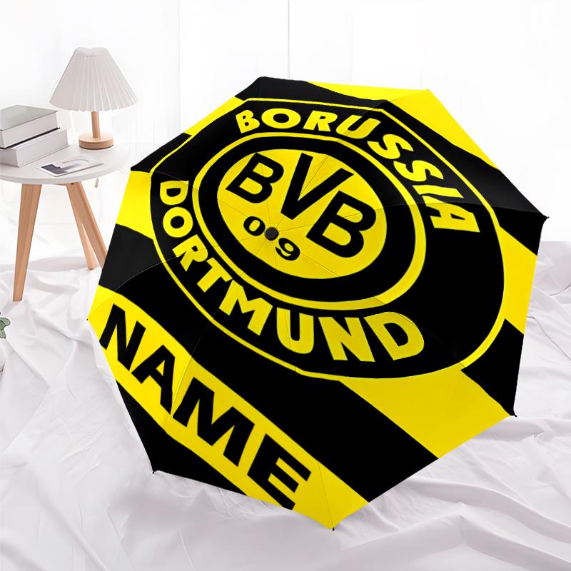 Personalized Name B-BVB Print Umbrella - Automatic Open/Close, Eight-Rib Durable Frame, Automatic Folding Umbrella
