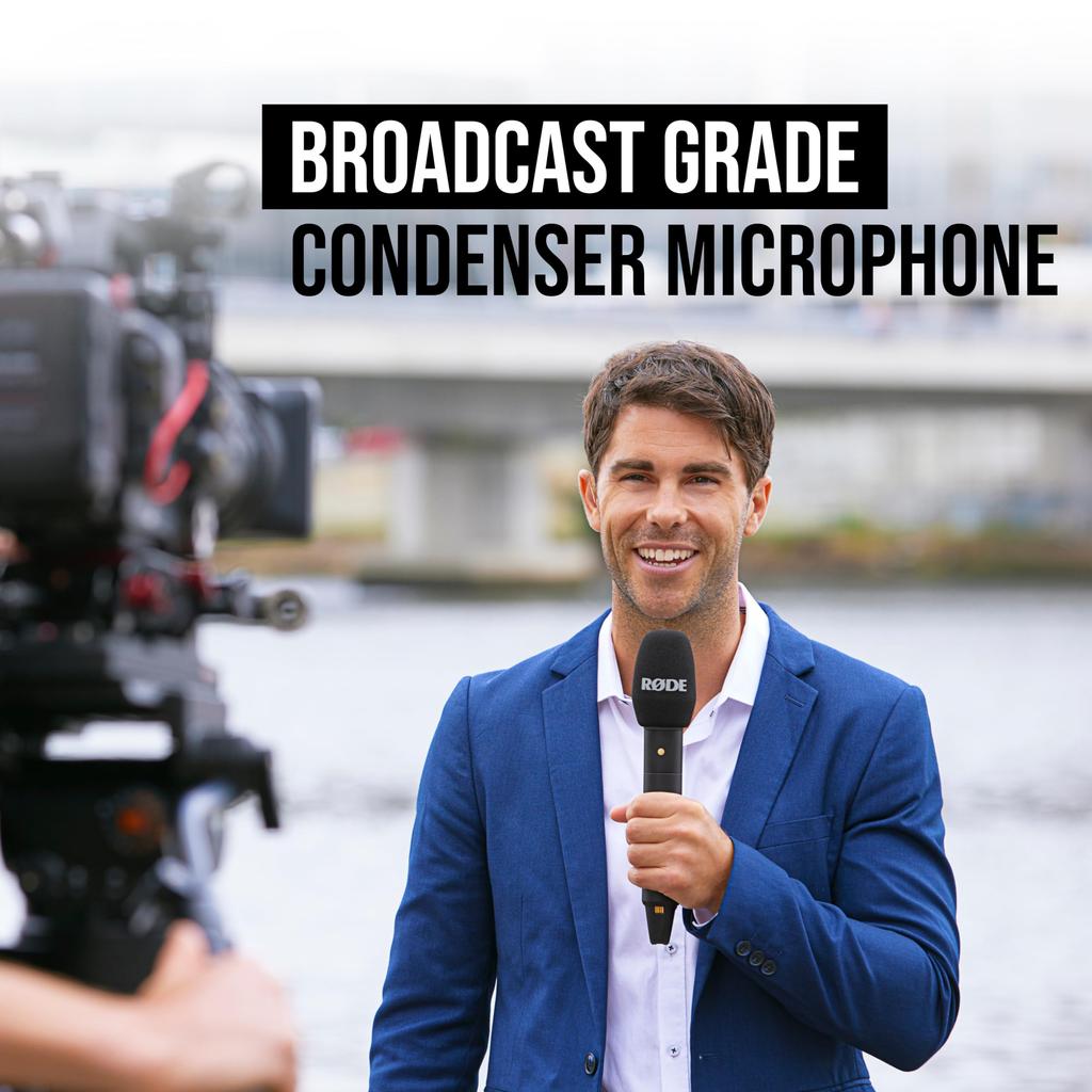 Rode Microphones INTERVIEWPRO Wireless Handheld Condenser Microphone