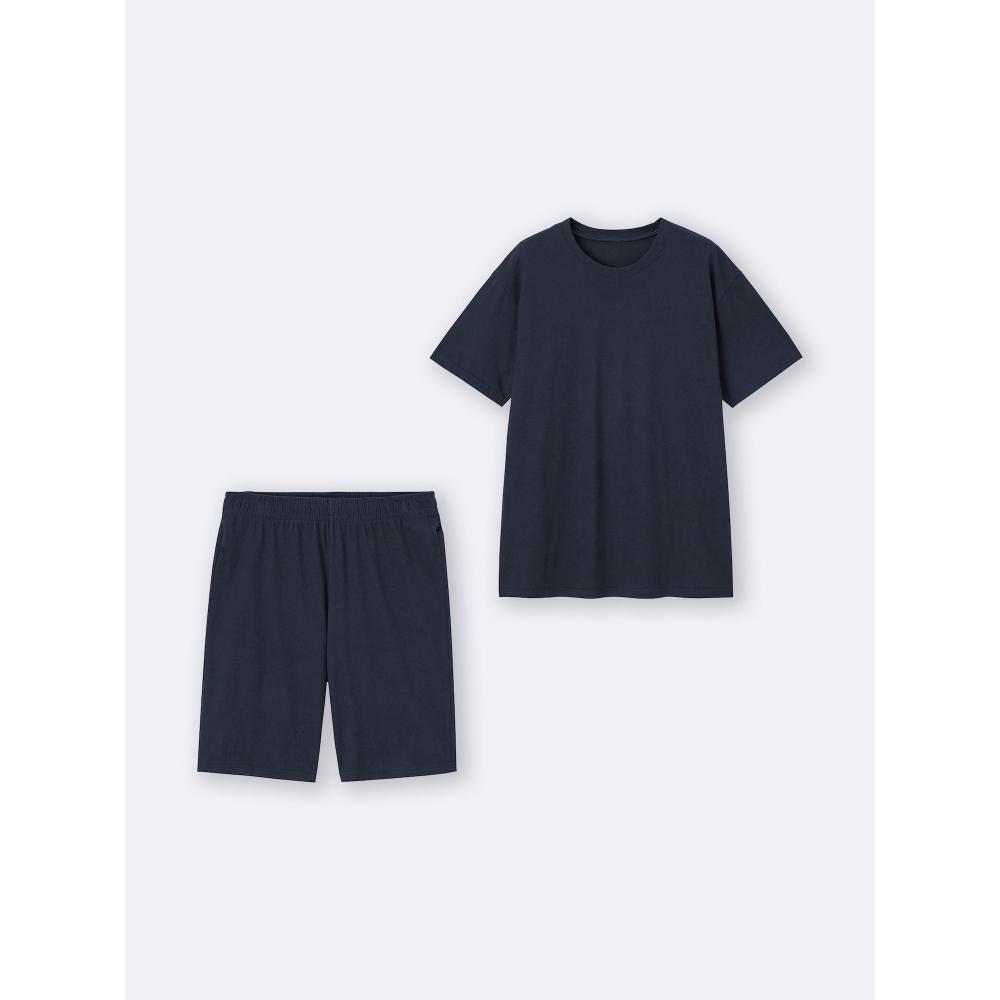 GU by Uniqlo Cotton Color Lounge Set  Short Sleeve   Shorts 
