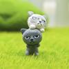 6pcs/set Succulent Micro Landscape Accessories Meat Potted Plants Decorative Ornaments