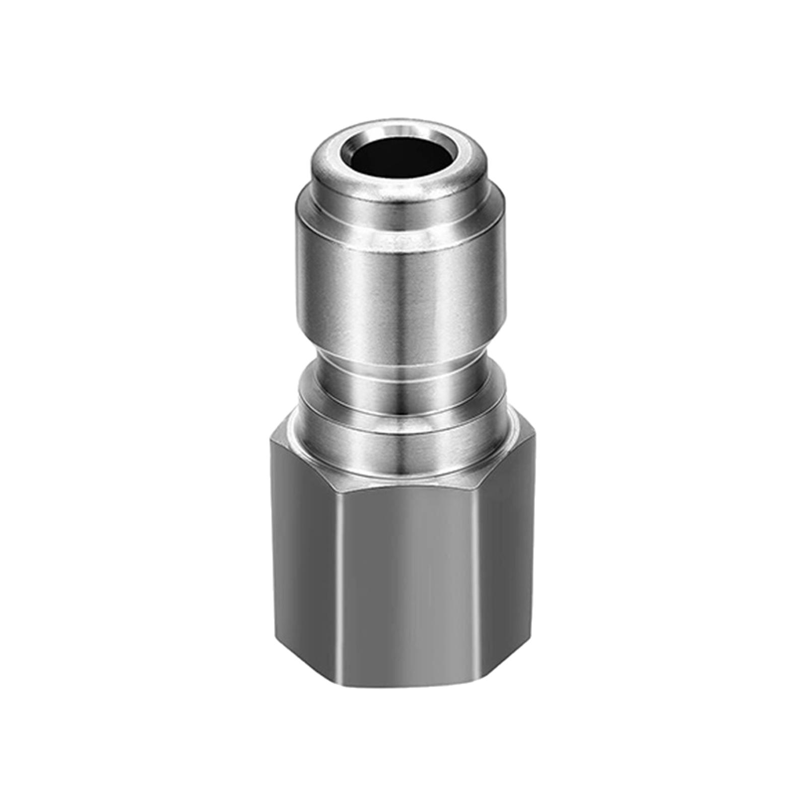 

Pressure Washer Coupler High Pressure Washing Equipment NPT 3/8 Quick Connect Plug for Garden Washing Cleaning Truck Kitchen