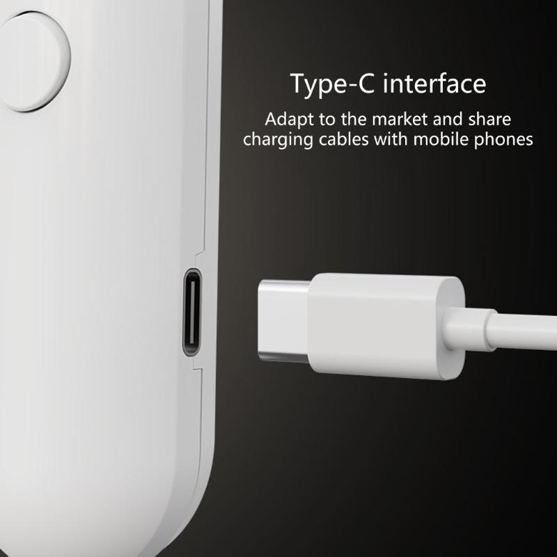 Type C Charging Fluorescent Detector With LCD Screen Lightweight Design For Home Travel Safety Testing Handheld Tester