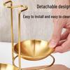 Gold Double Ladle Holder Rack
