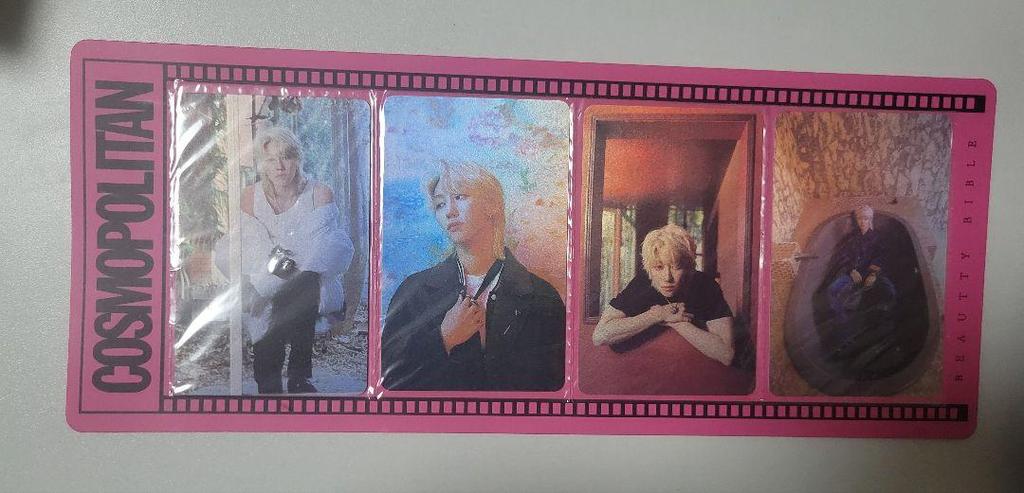 [USED] SEVENTEEN THE8 Magazine COSMOPOLITAN Trading Card