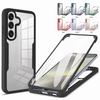 For Samsung Galaxy A57 5G Case 360 Full Body Protection Transparent Phone Case For Galaxy A57 A 57 Front Screen Bumper Cover
