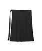 Nigaennikol Layered Pleats Wrap Skirt_Black
