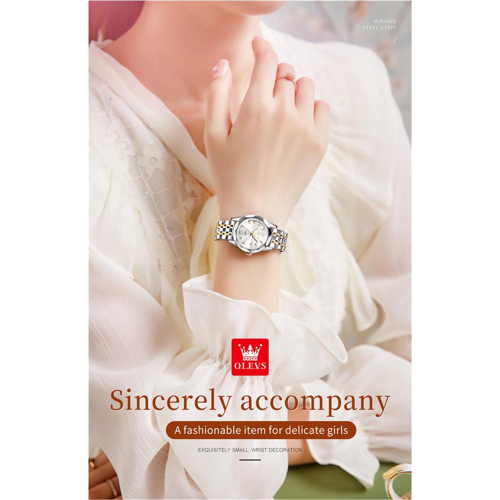 OLEVS 9931 Gift Box Quartz Watch Fashion Calendar Business Top Watch Waterproof Lady Watches