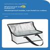 Reusable Folding Insulated Ice Cooler Bag Portable Thermal Tote for Outdoor Picnic Lunch Beer Delivery Camping Travel