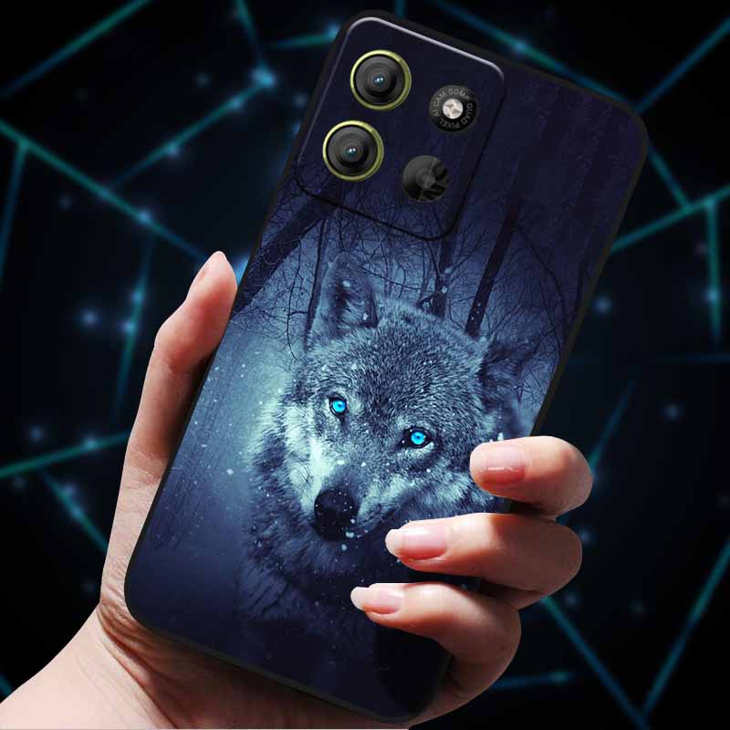 For Moto G15 4G Case Painted Cats Soft Silicone Lovely Back Case for Motorola Moto G15 Power G 15 Phone Cover MotoG15 etui Funda