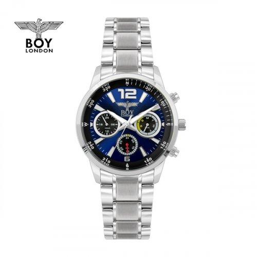 [ЧАСЫ BOY LONDON] ЧАСЫ BOY LONDON Мужские Металлические Часы BLD335-BL FREE