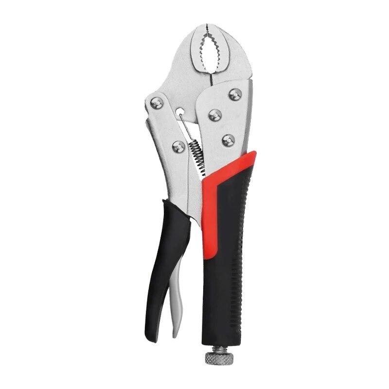 1PC 5inch Locking Pliers Lock Pliers Curved Jaw Pliers Straight Long Nose Pliers Multi-function Welding Tools