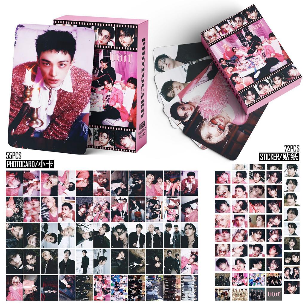 127pcs Stray Kids LOMO Card Small Card DO IT Small Card Stickers SKZOO Huang Xuanchen FELIX Fang Can Li Longfu