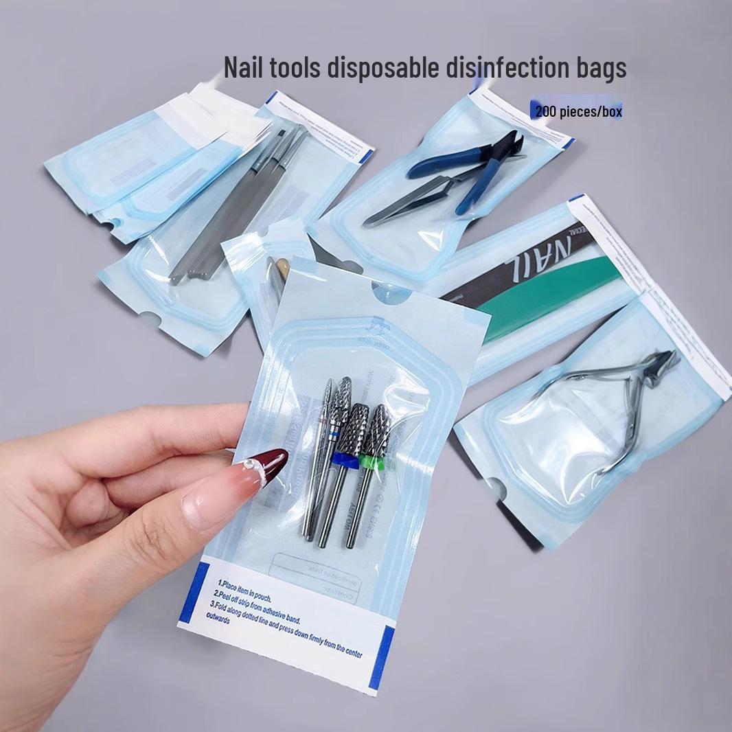 

Self-Sealing Manicure Tool Disinfection Bag for Cuticle Nippers & Tweezers