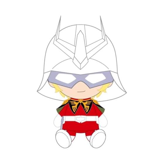 Bandai Namco Nui Mobile Suit Gundam Chibi Plush Char Aznable 6601 Approx. H140mm