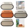 PU Leather Tissue Box Paper Tissue Box Holder Decorative Tissue Holder for Night Stands Vanity Countertop Tabletop Bathroom Car