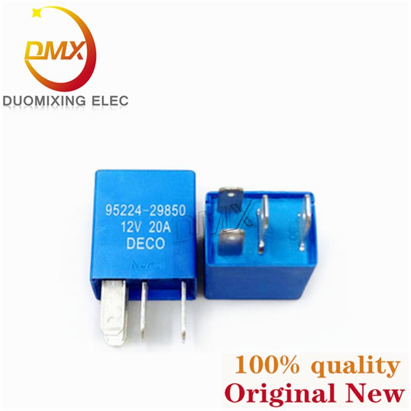 5PCS Hyundai Kia Elantra Sonata car lighting air conditioning fan oil pump start power relay 4 pin 5pin 12VDC 10/20A 30A 35A 50A