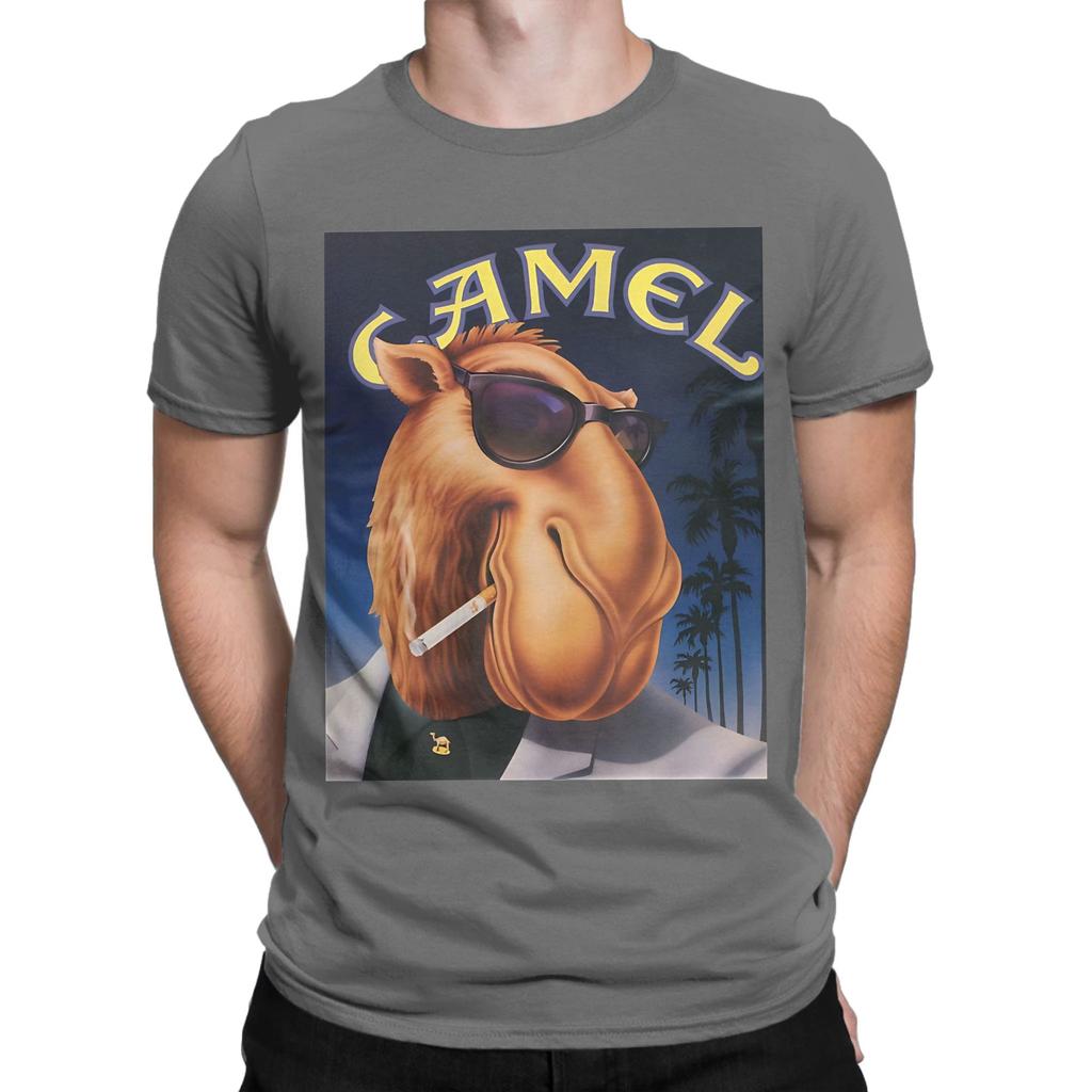 Camel Cigarettes Funny Graphic 100 Cotton Tshirt Camel Tops Tees For Unisex