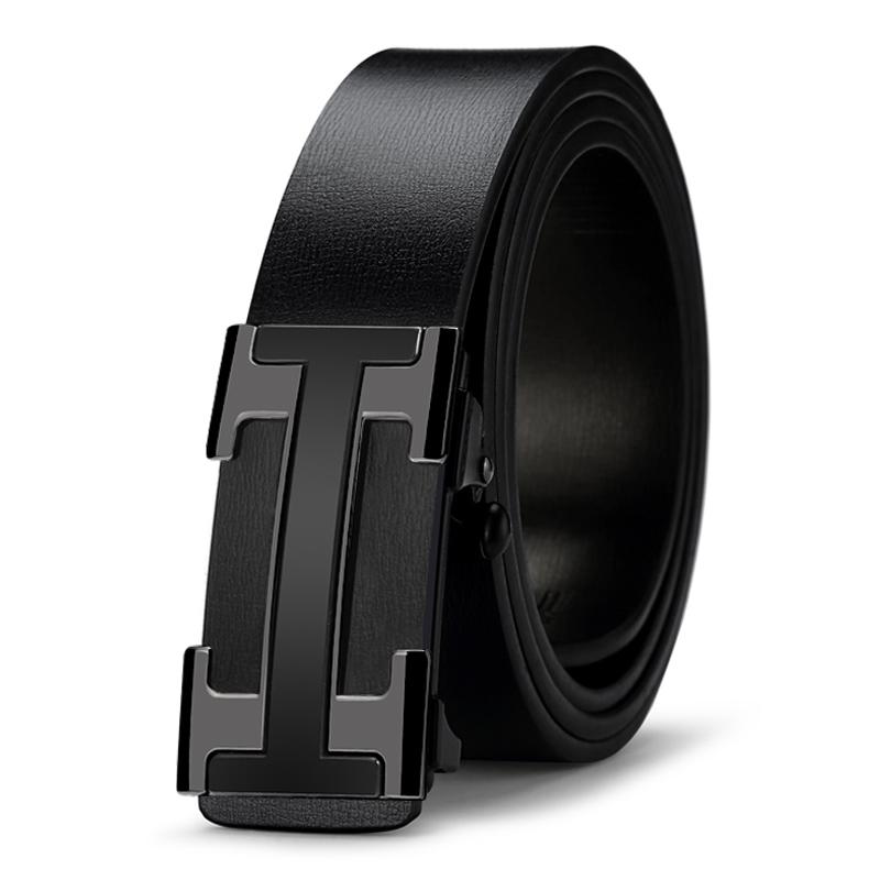 Neuer Luxus Vintage Designer Marke 34mm Business Gürtel Herren Hohe Qualität Damen Echtes Leder Männlicher Gürtelriemen für Jeans Bund
