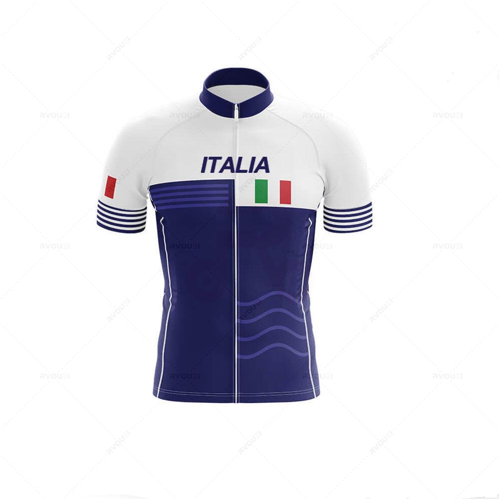 

Italy Cycling Jersey Short Sleeve 2023 Team Men Bike Bib Shorts Clothes Maillot Cycling Sets MTB Clothing Ropa Ciclismo Maillot S