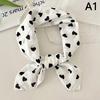 56Cm Ladies Headband Cotton Linen Square Scarf Korean College Girls  Elegant Neck Scarves Sun Protection Headscarf