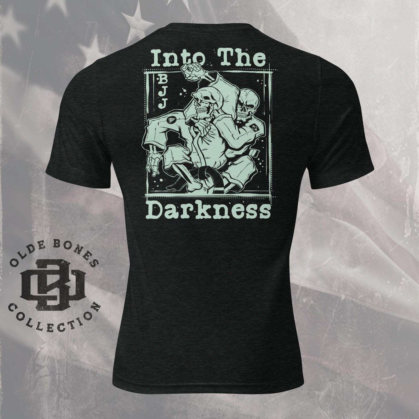 Tri-Blend Black Jiu Jitsu Into The Darkness T-Shirt XL