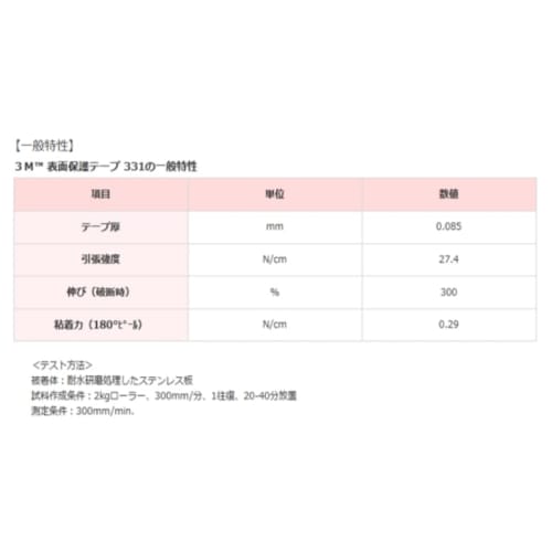 3M Surface Protection Tape 331N (Transparent) 50mm Width X 10m Adhesive Tape Curing Tape