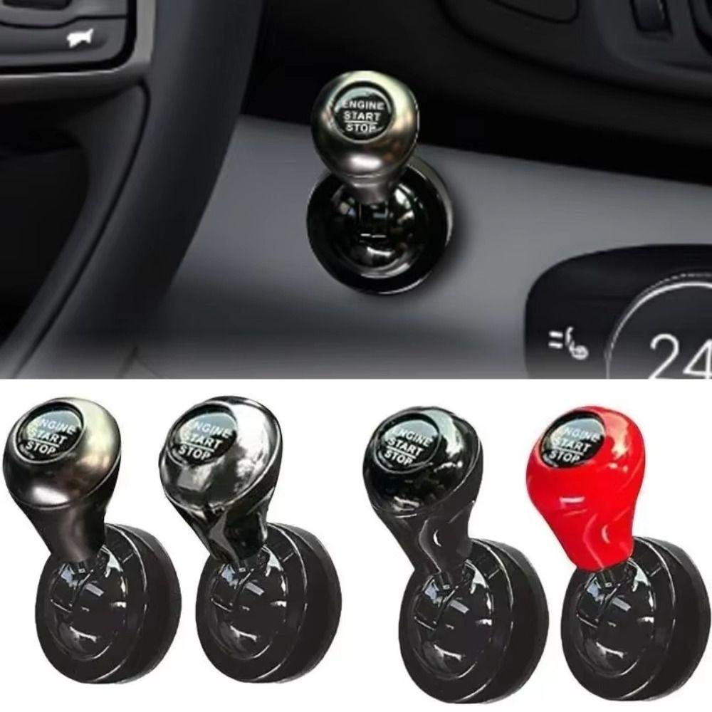Push Lever Push-to-start Rocker Retro Joystick Decoration One-Touch Start Button Car Accessories