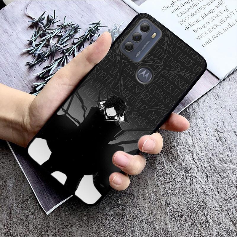 Bungou Stray Dogs Phone Case for Motorola Moto E32 E20 E40 G22 G52 G20 G30 G100 G60 G50 G10 GPure GStylus G9 One Action Macro