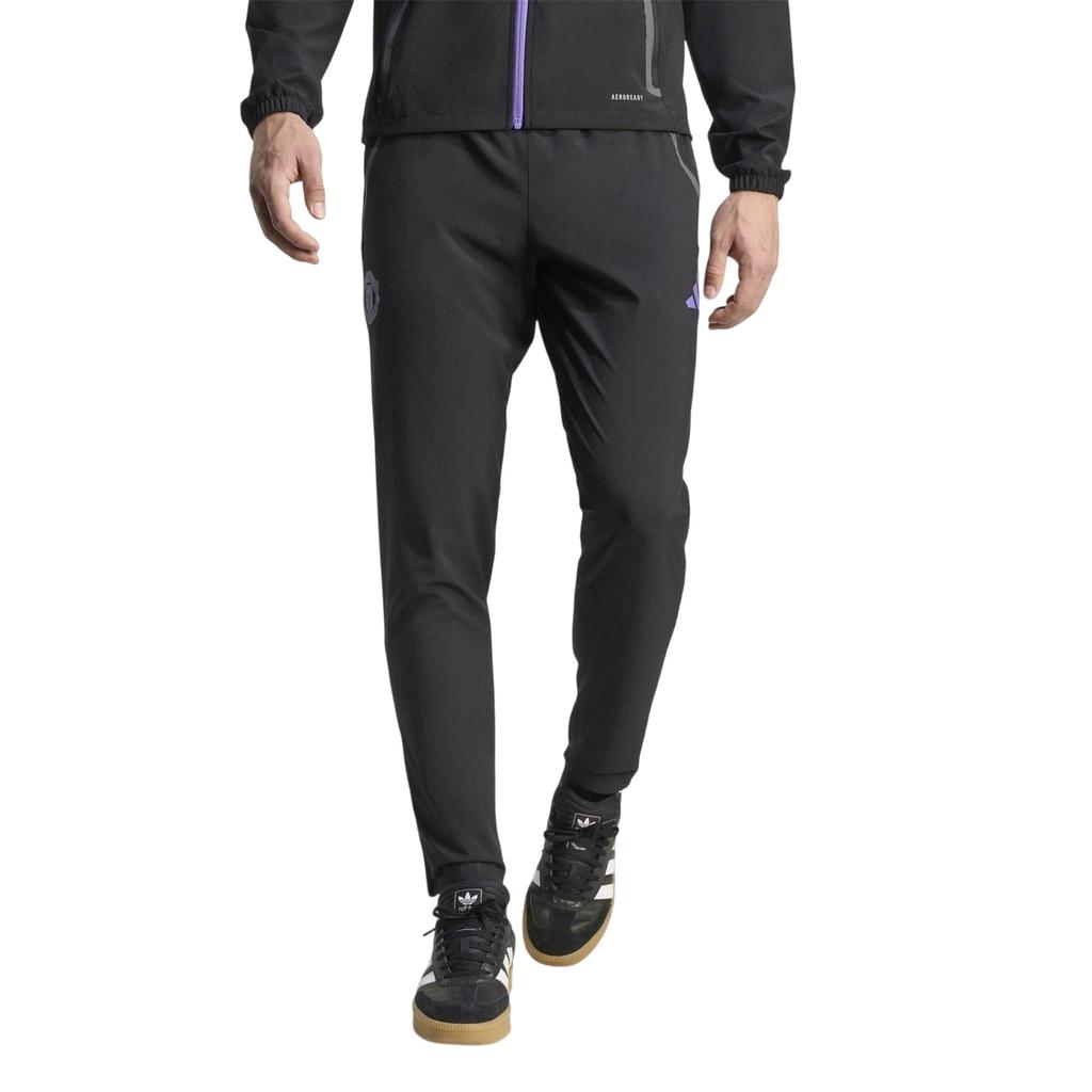 adidas Mens 2025/2026 Manchester United FC Tracksuit Bottoms