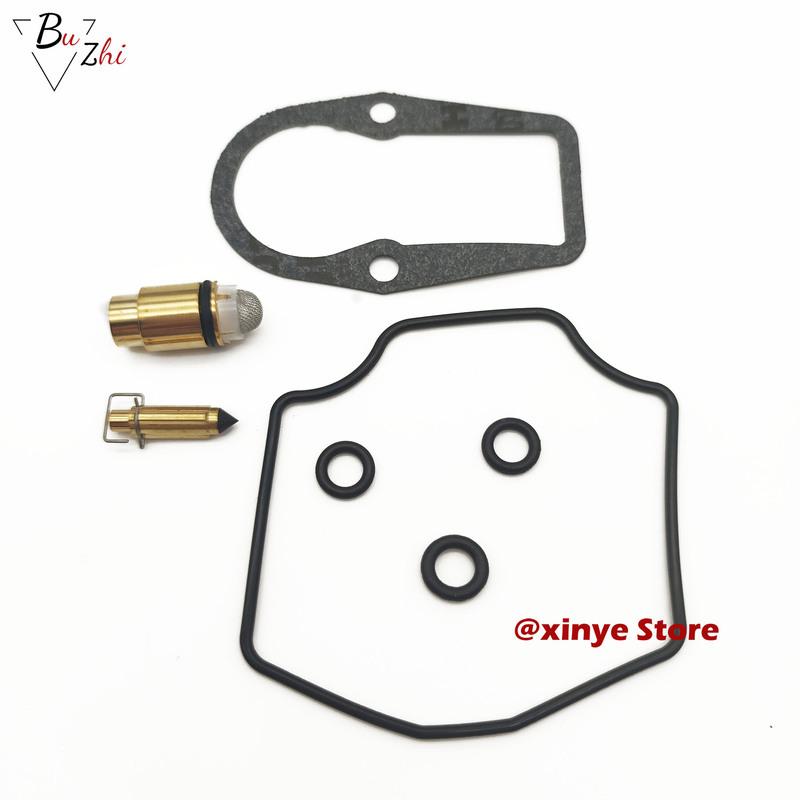1Set Carburetor repair kit floating needle seat gasket parts for Yamaha XT550 XT600 TT600 1984-1985 XT TT 550 600