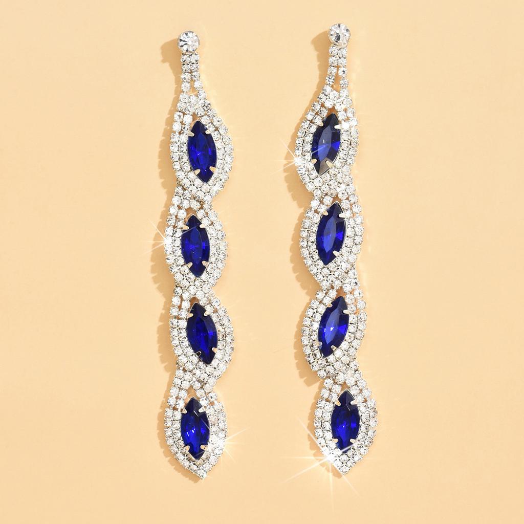 2 paia di orecchini da donna alla moda e affascinanti a forma di fiore con zirconi, per viaggi all'aperto, carnevale, feste, regali per le feste