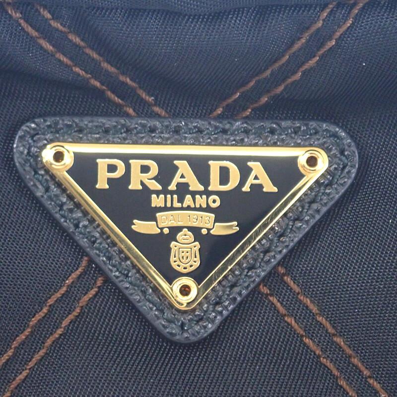 Prada 1NE005 Pouch Black Nylon Women