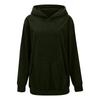 Damen Oversized Sweatshirts Fleece Hoodies Langarm Pullover Outfits Mit Tasche
