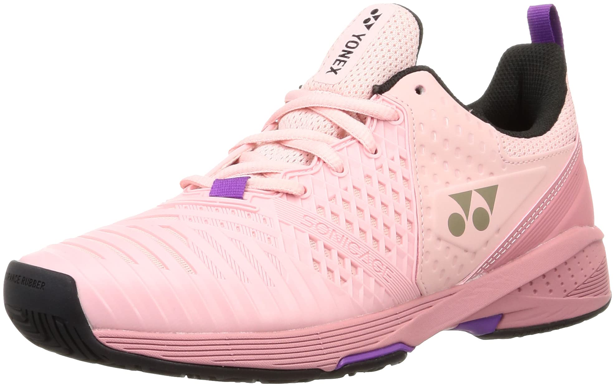 

Теннисные кроссовки Power Cushion Sonicage 3LAC Розово-бежевые см [YONEX] Женские 23.0