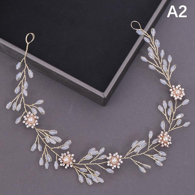 Women Headbands Pearl  Flower Headband Wedding Hair Accessories For Women Bridal Headband Hair Jewelry Wedding Accessories