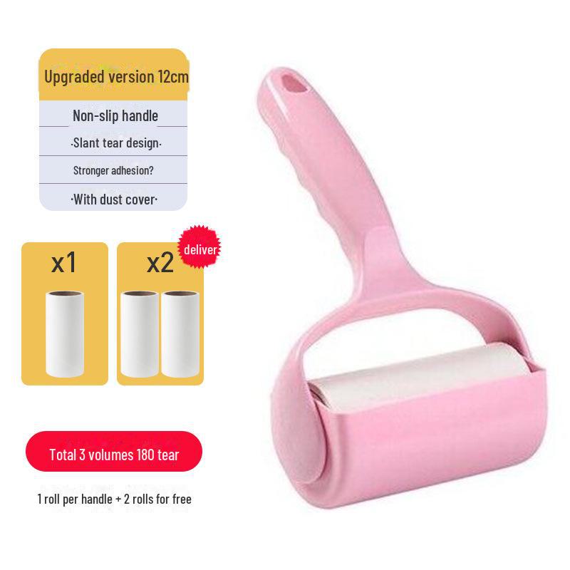 Large Pet Hair Roller Set with Free Shipping: Includes Dust Collector & Replacement Rolls for Clothes
