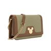 New Disney Mickey Series Synthetic Leather Crossbody Bag, Shoulder Bag Regular Women's Brown DHF41135-A