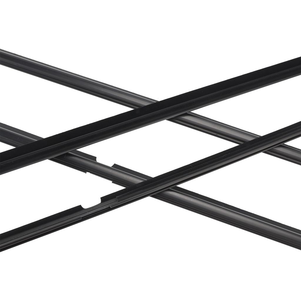 4 STÜCKE Türglasleiste Außen Dichtung für Toyota Yaris Schrägheck