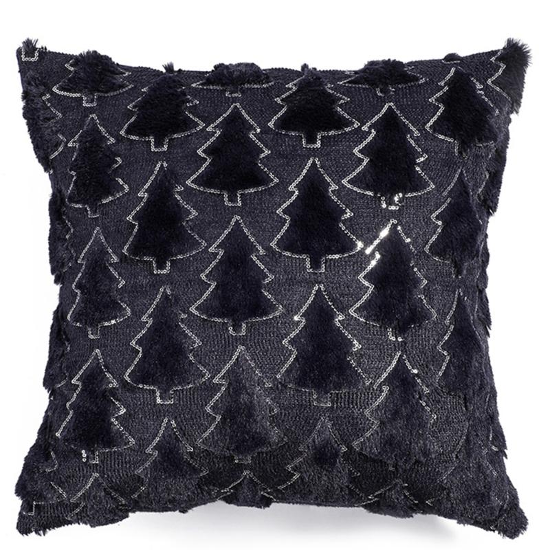 Warm Pillow Covers 18x18Inch, Soft Throw Pillowcases Christmas Pillow Covers for Holiday Decoration 45x45cm