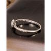 1pc Romantic Micro Inlaid Heart Shaped Women's Ring, for Party, Bridal, Wedding Jewelry Engagement