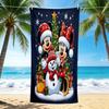 1Pc Christmas Mickey Minnie Beach Towel Quick Dry Multiuse For Beach Pool Gym Yoga Home Travel Christmas Halloween Xmas Gift H1243