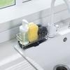with Drain Tray Kitchen Drain Rack Rust-proof Sink Sponge Rack Dish Drying Rack  Countertop
