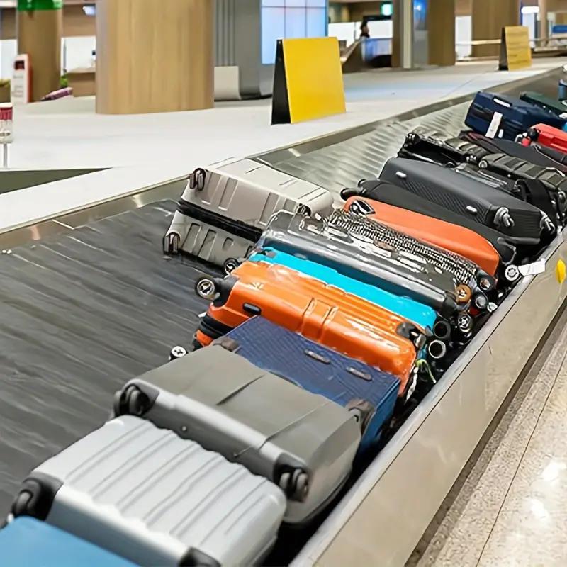 8pcs Suitcase Wheel Rubber Cover Roller Silent Shock-Absorbing Sleeve Universal Wheel Protective Sleeve Travel Accessories