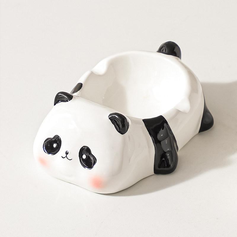 

Creative Adorable Panda Ceramic Toothpick Holder Toothpick Jar Home Hotel Office Decorative Ornaments