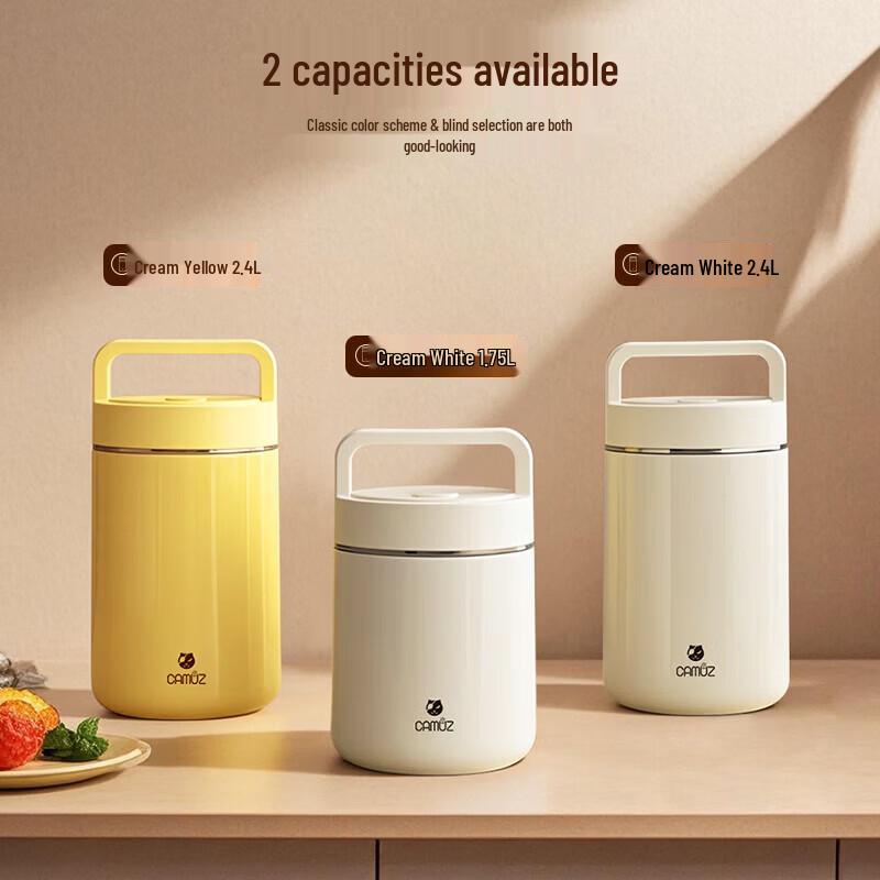 CAMUZ 316 Stainless Steel 3-Layer Vacuum Insulated Lunch Box